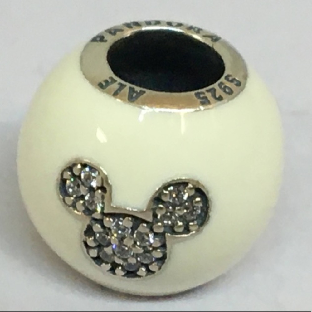 Group 3: Pandora Charm Disney Mickey- Retired number unknown $65.00. Excel Cond